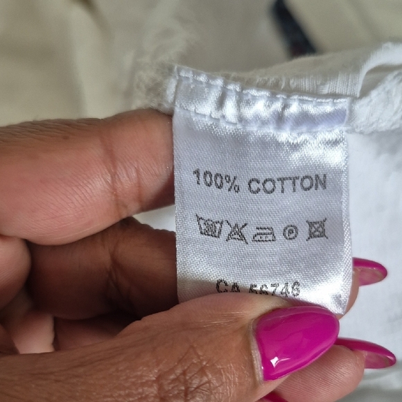 Men's White Casual Button Down Shirt - Picture 9 of 16